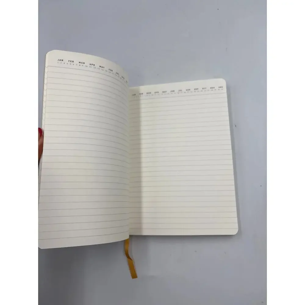 Altitude 160-page Ruled Journal Dark Sage Vegan Leather Debossed Arch Detail
